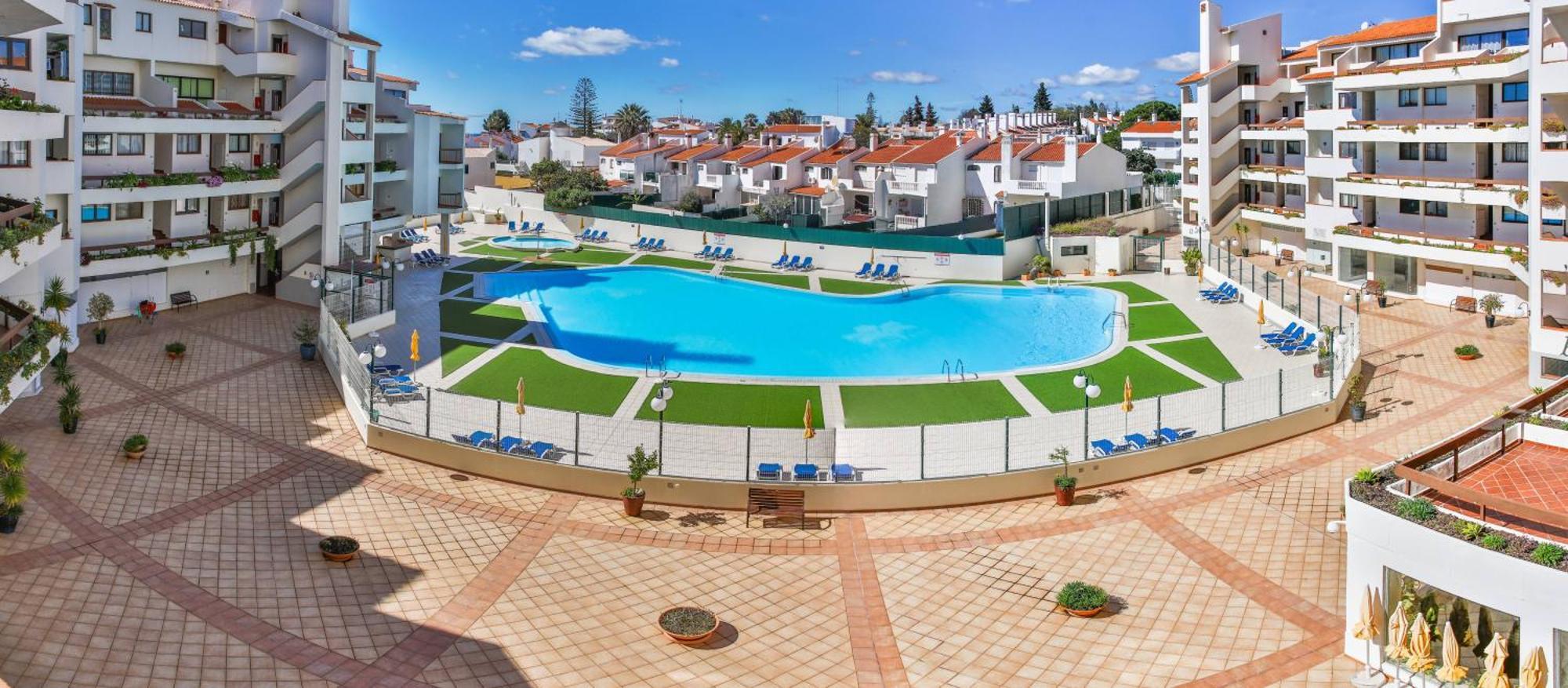 Luxe Condo With Pool, Airco And Seaview Balcony - Go4Portugal - Albufeira Exteriör bild
